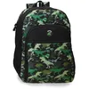 Image de MOVOM Raptors Sac à dos scolaire adaptable à chariot noir 33 x 44 x 17 cm Polyester 24,68 L, Noir, Sac à dos scolaire adaptable au chariot