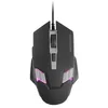 Image de Mars Gaming MM024, Souris Gaming RGB, Capteur Optique 4000 DPI, Switchs Mécaniques Huano, Éclairage RGB Flow, Réglage on-The-Fly 1200/2400 / 3200/4000 DPI, Compatibilité Multiplateforme, Noir