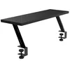 Image de Mars Gaming MGDS, Rehausseur de Moniteur, Ã lève le Moniteur 17cm, Support Bureau Ergonomique en Acier, Plateau Fibre de Carbone 60x20cm, Support Ã cran pour Bureaux de 10 à 33 mm d'Ã paisseur, Noir