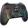 Image de Mars Gaming MGP-V3, Gamepad Sans Fil ARGB, Triple Connexion Bluetooth 5.0/2.4GPRO / Câble, Écran LCD Couleur, Joysticks et Gâchettes Hall Effect, Switch|Switch 2|PC|Android|iOS 13.0+, Noir