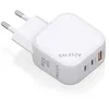 Image de AISENS Chargeur GaN 65W 2xUSB C PD3 0 QC4 0 1xUSB A QC3 0 Blanc