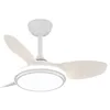 Image de Ventilateur de plafond LED Stel TL Mini 35 W 3 440 lm CCT à intensité variable