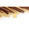 Image de LISTELLI 1x5x1000 mm (4 Pz) ROVERE RAMIN STRIPS RETTANGOLARE ( OcCre - 180215 )