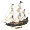 Image de Occre 12012 Galeon Pirata Cygne Noir (Black Swan) Kit de montage en bois et métal à l'échelle 1:75, L : 613 mm, hauteur 585 mm, largeur : 257 mm-voiles incluses