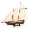 Image de Occre 12014, America 1851 Yacht Model Kit, échelle 1:75, 540x97x460 mm, bois et métal, assemblage nécessaire