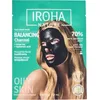 Image de Iroha Nature Charbon et Acide Hyaluronique Masque Visage Rééquilibrant 23 ml