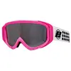 Image de eassun Lunettes de ski pour enfants Robin - Lunettes solaires Cat 3 réglables et flexibles - Magenta, argent