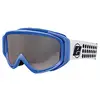 Image de eassun Robin Lunettes de ski/Snow pour enfants - Lunettes solaires Cat 3 réglables et flexibles - Bleu, argenté