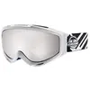 Image de Eassun Masque de ski/snow pour enfant Camp, Lunette de Ski, Accessoire Ski, Solaire de Chat 3 et Réglable   Blanc Mat, Argenté