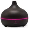 Image de PRIXTON - Humidificateur et diffuseur d'arômes Huile Essentielle pour l'aromathérapie Humidificateur d'air, Réservoir 300 ML, Minuterie 1-3-6 h | Hidra (Bois Sombre)