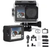 Image de PRIXTON Caméra Sportive Multisport DV670, Caméra Vidéo avec Résolution 4K, Double Écran, WiFi et Application Mobile, Stabilisateur Optique, Étanche