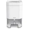 Image de PRIXTON Déshumidificateur d'air Sahara, Absorbeur d'humidité avec Arrêt automatique, Lumière LED, Réservoir amovible de 1 litre, Minuteur, Fonctionnement silencieux idéale pour chambre armoire