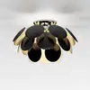 Image de MARSET Discocó plafonnier Ø 68 cm noir/doré