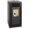Image de Ferlux - Poêle à granulés de 8Kw - Flora - Noir Mat