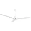 Image de Orbegozo CF 86140 Ventilateur de plafond, diamètre de 140 cm, 70 W, 5 vitesses, commande murale, 3 pales métalliques, blanc