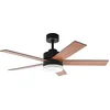 Image de Blaupunkt - Ventilateur de plafond avec lumière LED | 48 pouces | 70 W | Fonction hiver | 5 pales | Plafonnier LED 18 W avec ventilateur | Télécommande |
