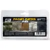 Image de AK INTERACTIVE Air Series : Panneau Sacs intempéries Combo EN émail de peinture (5 couleurs) Flacon de 35 ml
