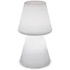 Image de New Garden JLE7051026 Lampe de Jardin, Polyéthylène, Blanc