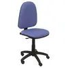 Image de Piqueras y Crespo 04CP Bali Chaise de Bureau Ergonomique avec Assise et Dossier revêtus de Tissu Bleu Clair