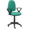 Image de Piqueras y Crespo 04CP Chaise de Bureau Ergonomique avec mécanisme de Contact Permanent/réglable en Hauteur/Roues pour parquet