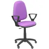 Image de Piqueras y Crespo 04CP Chaise de Bureau Ergonomique avec mécanisme de Contact Permanent/réglable en Hauteur/Roues pour parquet