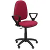 Image de Piqueras y Crespo 04CP Chaise de Bureau Ergonomique avec mécanisme de Contact Permanent/réglable en Hauteur/Roues pour parquet