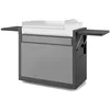 Image de FORGE ADOUR Accessoire plancha Chariot premium, 75 cm, Acier, fermé, Noir et gris