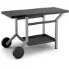 Image de Desserte FORGE ADOUR TRA NG roulante acier Noir et gris, compatible placha de 45 à 75 cm