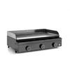 Image de PLANCHA GAZ FONTE EMAILLEE ORIGIN 75CM CAISSON ACIER