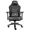 Image de Talius MAMUT Chaise de Gaming XXL, Ergonomique, basculante, accoudoirs 4D, Mousse Haute densité, Base métallique, Roues Nylon, Design Gris, jusqu'à 170 kg (Gris)