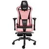 Image de Talius Caiman V2 Chaise de Gaming Professionnelle avec Repose-Pieds Amovible, Inclinaison et Hauteur réglable, accoudoirs 4D réglables (Bleu) (Rose)