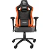 Image de Talius Vulture Chaise de Gaming Professionnelle, Butterfly, Ergonomique, accoudoirs 4D, Base en métal, Hauteur réglable, Haut Dossier inclinable, Roues en Nylon (Orange)