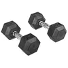 Image de Olive Rubber Hex 9 Kg Pair 9 kg