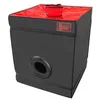 Image de Secret Dome   Cabine Privée Portable "Édition Noire & Rouge" 70 x 60 x 60 cm | Espace Discret pour Usage Personnel