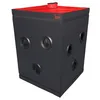 Image de Secret Dome   Cabine Privée Portable "Édition Noire & Rouge" 100 x 100 x 140 cm | Espace Discret pour Usage Personnel