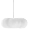 Image de CLAUDY-Suspension d'extérieur forme nuage Ø50cm Blanc New Garden