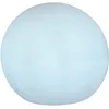 Image de Boule lumineuse extérieure Buly 50 cm Recharge solaire + batterie rechargeable