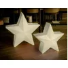 Image de Étoile lumineuse d'intérieur MOOVERE décoration de Noël, étoile avec lumière, extérieur/intérieur (Blanc - led lumière chaude, 60 cm - câble/intérieur)