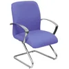 Image de Piqueras y Crespo Caudete Chaise de réception en Bois d'ingénierie, Bleu Clair, Standard
