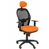 Image de Piqueras y Crespo Chaise de Bureau avec Appui-tête Jorquera P&C ALI308C Orange