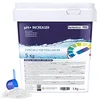 Image de Nortembio pH Plus Piscine - Régulateur de pH pour piscines, 5 kg - pH+ Plus Piscine Naturel - Action Rapide et sûre - Une Eau cristalline + eBook Gratuit Contenant des Conseils de Professionnels