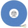 Image de AISENS - A135-0662 - Câble réseau RJ45 Cat.6 UTP CPR Dca rigide AWG24, bleu, 100m