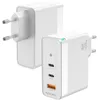 Image de AISENS - ASCH-100W3P008-W - Chargeur GAN 100W, 2XUSB-C PD3.0 QC4.0 QC5.0, 1XUSB-A QC3.0, Blanc