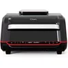 Image de Friteuse sans huile 7 l, 1 700 W, friteuse à air, 18 fonctions, 8 appareils en 1, panneau LED tactile, mode manuel. Double utilisation : avec panier ou grill Taille familiale. Sans BPA. Foodie Fryer