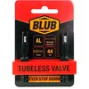 Image de BLUB Tubeless VTT Valve 44mm, Aluminium Bike Tubeless Valve 2 Packs, Presta Tubeless Bicycle Valves, VTT Tubeless Valves pour Jante de VTT Road Rim.