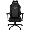 Image de Phoenix Technologies - Chaise de gaming Monarch R | cuir synthétique facile à nettoyer | Réglages lombaires et appuie-tête | Supporte 150 kg | Fer forgé durable, marron/noir, polyuréthane