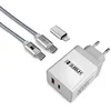 Image de SUBBLIM Chargeur mural Smart Chargeur PD25W+QC3.0+C TO C/Lightning Câble Blanc