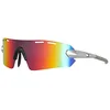 Image de eassun Marathon Lunettes de Soleil, Rouge, S Mixte