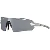 Image de eassun Marathon Lunettes de Soleil, Argent, S Mixte