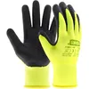 Image de EXBRIECO, 12, 6 ou 3 Paire, Gants de Travail, Gants de Protection, en Polyester avec Revêtement Antidérapant en Latex sur la Paume de la Main, Résistant à L'abrasion, les Réparations, la Mécanique.